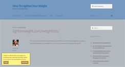 Desktop Screenshot of lightenweight.com