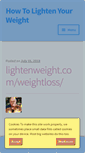 Mobile Screenshot of lightenweight.com